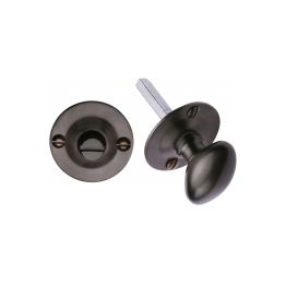 Heritage Brass Oval turn with release Matt Bronze finish