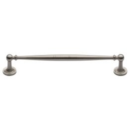 Heritage Brass Cabinet Pull Colonial Design 203mm CTC Satin Nickel Finish