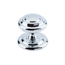 Jedo Sloane Centre Door Knobs 102mm Polished Chrome - By Frelan Hardware - JV57PC