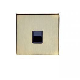 Eurolite Concealed 3mm Telephone Master Antique Brass