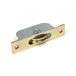 Unlacquered Brass Square Ended Sash Pulley 75kg