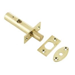 Jedo Mortice Rackbolt 61mm 62mm with 28mm Backset Polished Brass - By Frelan Hardware - J727PB