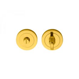 Turn And Release Long Spindle  - Polished Brass