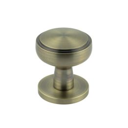 Classic Antique Brass Mortice Knob - By Frelan Hardware - JV801AB