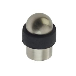 Jedo Dome Topped Floor Mounted Door Stop 48x28mm Satin Nickel - By Frelan Hardware - JV9560SN