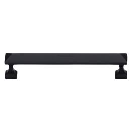 Heritage Brass Cabinet Pull Pyramid Design 152mm CTC Matt Black Finish