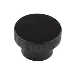Thaxted Cupboard Knobs 40mm Black - By Frelan Hardware - HOX240MB