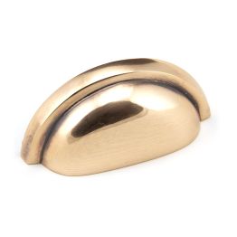 Polished Bronze Regency Concealed Drawer Pull