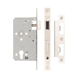 Jedo 72mm Din Escape Locks 60mm Backset Satin Stainless Steel - By Frelan Hardware - JL-DE60SSS