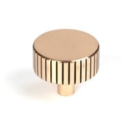 Polished Bronze Judd Cabinet Knob - 38mm (No rose)