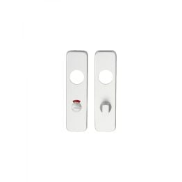 Safety Lever Bathroom Covers - Satin Anodised Aluminium