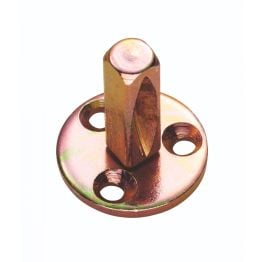 Taylor Spindle 7.6mm Sq - Spare - Polished Brass
