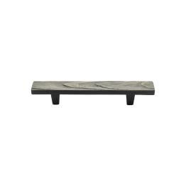 Pine Cabinet Pull Handle 96mm Aged Brass Finish