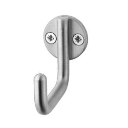 Single Robe Hook 55mm Satin Stainless Steel - By Frelan Hardware - JSS664