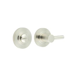 Burlington Easy Turn & Release Plain Rose Satin Nickel - By Frelan Hardware - BUR-82SN-50SN