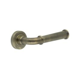 Classic Antique Brass Lever on rose - By Frelan Hardware - JV847AB