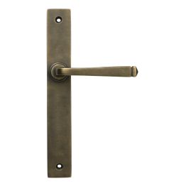 Burnished Brass Avon Slimline Lever Latch Set
