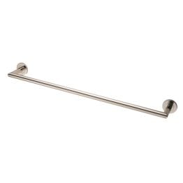 Stainless Steel Single Towel Rail 650mm - Bright Stainless Steel