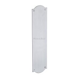 Heritage Brass Fingerplate Satin Chrome finish