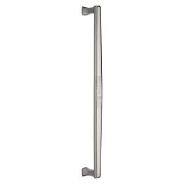 Heritage Brass Door Pull Handle Deco Design 457mm Polished Nickel Finish