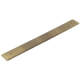 Hoxton Rushton Backplate for Cabinet Handles 268x30mm Antique Brass - By Frelan Hardware - HOX6060AB