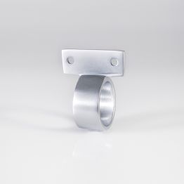 Ring Sash Lift Vertical Fit - Satin Chrome