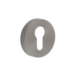 Euro Profile Escutcheon PVD 52x8mm Gun Metal - By Frelan Hardware - JGM18