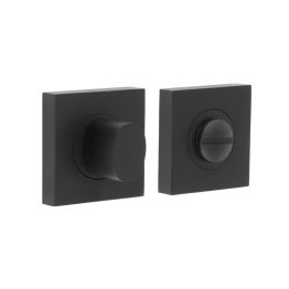 Burlington Turns & Releases Inner 3 Square Plain Rose Black - By Frelan Hardware - BUR-81MB-150MB
