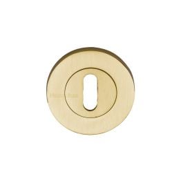 Heritage Brass Key Escutcheon Satin Brass finish