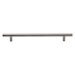 Heritage Brass Cabinet Pull Bar Design 203mm CTC Polished Nickel Finish