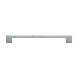Heritage Brass Cabinet Pull Metro Design 192mm CTC Satin Chrome Finish