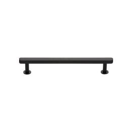 Heritage Brass Cabinet Pull Hexagon Design with 16mm Rose 128mm CTC Matt Bronze finish
