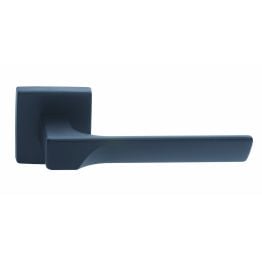 Flash Lever On Square Rose   - Matt Black