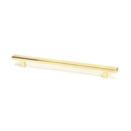 Polished Brass Scully Pull Handle - Large