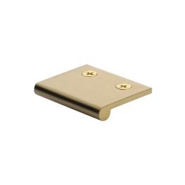 Heritage Brass EP Edge Pull Cabinet Handle 50mm Satin Brass finish