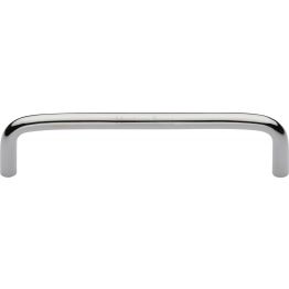 Heritage Brass Cabinet Pull Wire Design 128mm CTC Polished Nickel Finish