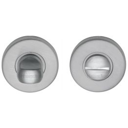 Heritage Brass Thumbturn & Emergency Release Satin Chrome finish