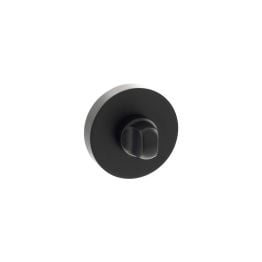 Senza Pari WC Turn and Release on Round Rose - Matt Black