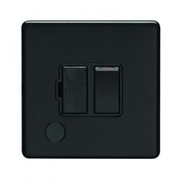 Eurolite Concealed 3mm Switched Fuse Spur Matt Black
