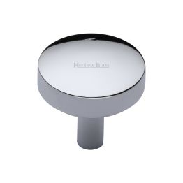 Heritage Brass Cabinet Knob Tayo Design 32mm Polished Chrome finish