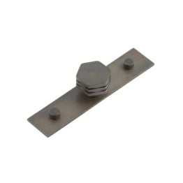 Nile Cupboard Knobs 30mm Plain Dark Bronze - By Frelan Hardware - HOX-330DB-5090DB