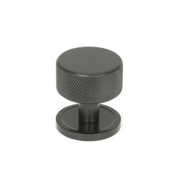 Aged Bronze Brompton Cabinet Knob - 32mm (Plain)