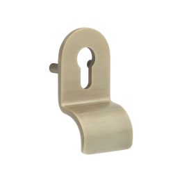 Cylinder Pull Lug Fixed Antique Brass - By Frelan Hardware - CRES1602AB