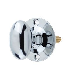 Jedo Turns for Mortice Rackbolts 50mm Polished Chrome - By Frelan Hardware - JV2715PC