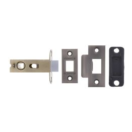 Atlantic Bolt Through Tubular Latch 2.5" - Matt Gun Metal