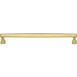 Heritage Brass Cabinet Pull Deco Design 254mm CTC Polished Brass Finish