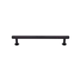 Heritage Brass Cabinet Pull Knurled Design with 16mm Rose 128mm CTC Matt Bronze finish