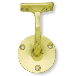 75mm PB Light handrail bracket - By Frelan Hardware - JV85LPB
