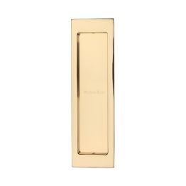 Flush Pull 197mm Polished Brass finish