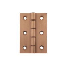 Atlantic Washered Hinges 3" x 2" x 2.2mm - Urban Satin Copper (Pair)